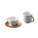 Image 5 of GEM Dinnerware 6Pc Place Setting, White & Gold