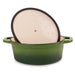 Image 2 of Shopberghoff Neo 8qt Cast Iron Oval Covered Dutch Oven, Green