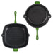 Image 4 of Shopberghoff Neo 10" Cast Iron Fry Pan, Green
