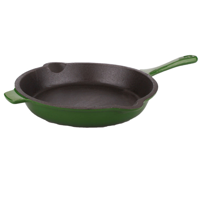 Image 3 of Shopberghoff Neo 10" Cast Iron Fry Pan, Green