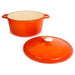 Image 3 of Shopberghoff Neo 7qt Cast Iron Round Covered Dutch Oven, Orange