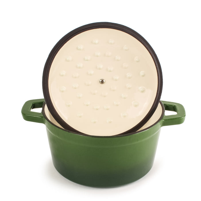Image 6 of Neo Cast Iron 3Pc Cookware Set, Green