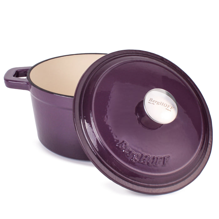 Image 6 of Neo Cast Iron 3Pc Cookware Set, Purple