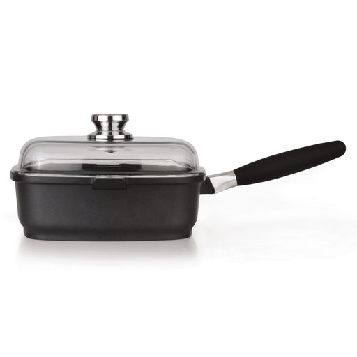Image 2 of Cast Aluminum Nonstick 10" Square Covered Saute Pan
