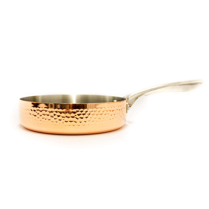 Image 5 of Vintage Collection 13Pc Copper Cookware Set, Hammered