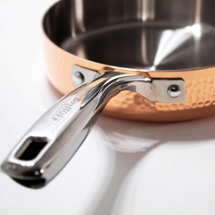 Image 6 of Vintage Collection 13Pc Copper Cookware Set, Hammered