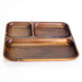 Image 2 of Acacia Wooden Tray, 10"x10"x1"