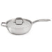 Shopberghoff Essentials Belly Shape 18/10 Stainless Steel 9.5" Deep Skillet with Stainless Steel Lid 3.2Qt. Image1