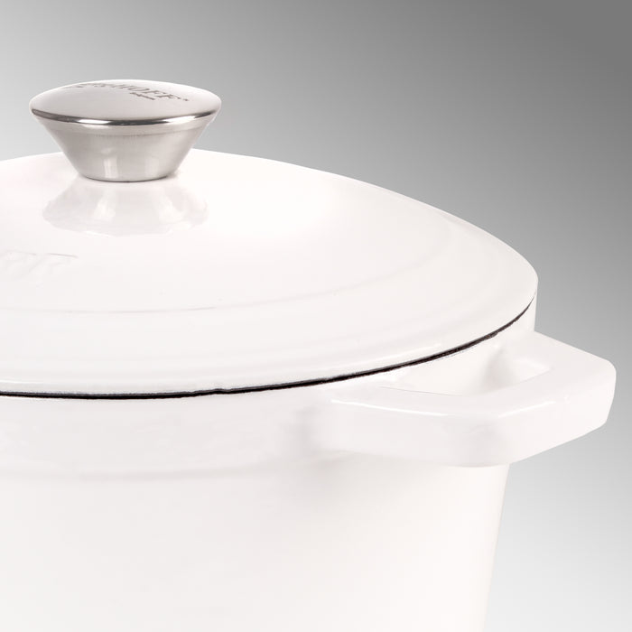 Image 7 of Neo Cast Iron 3Pc Cookware Set, White