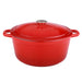 Image 4 of Neo 10Pc Cast Iron Cookware Set, Red
