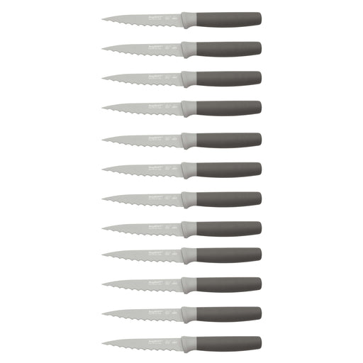 Image 1 of Leo 12Pc Nonstick Steak Knives, 4.5"