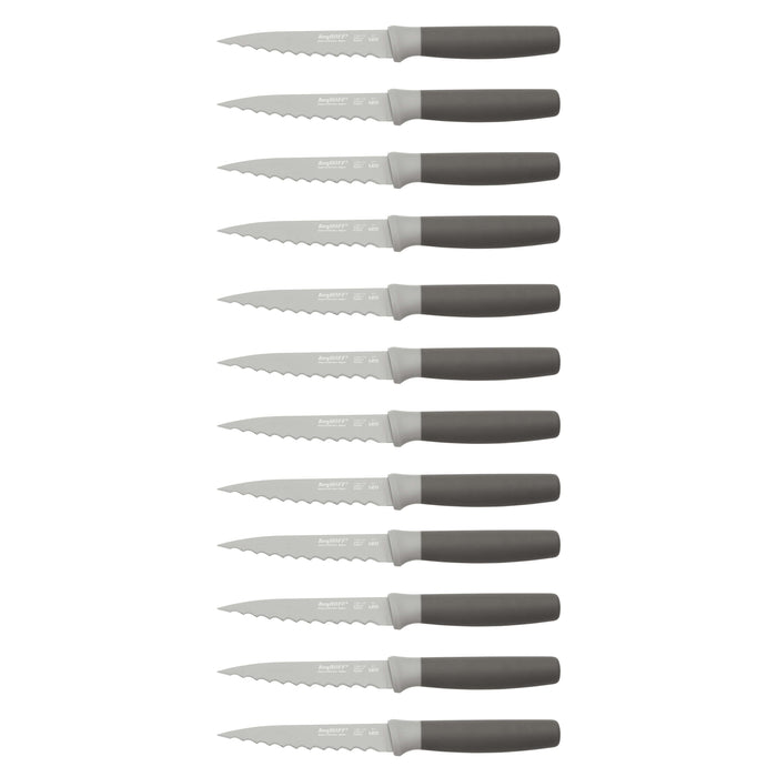 Image 1 of Leo 12Pc Nonstick Steak Knives, 4.5"