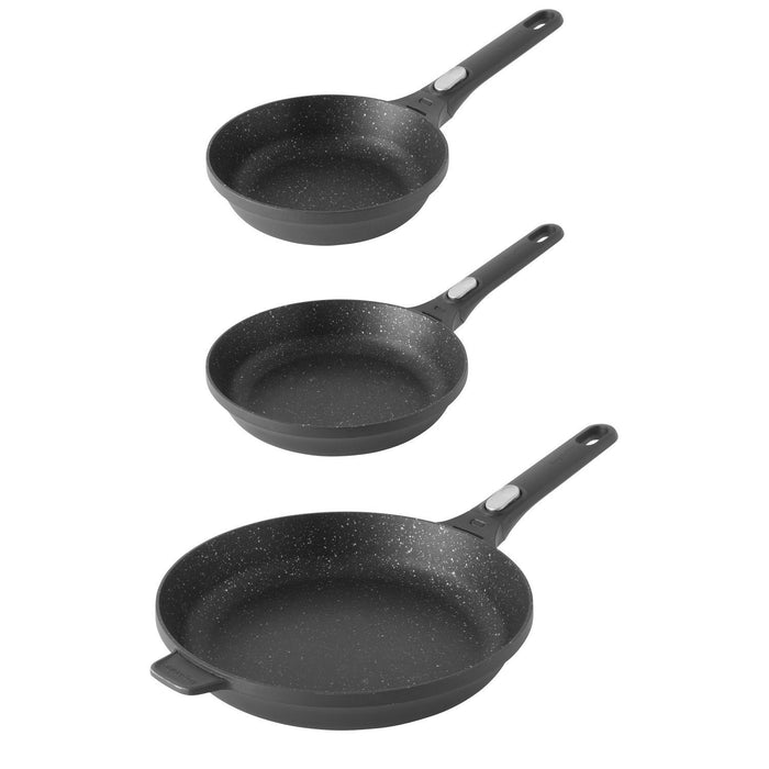 Image 1 of GEM 3Pc Cast Aluminum Nonstick Fry Pan Set