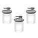 Image 1 of Leo 3Pc Glass Container Set