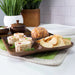 Image 3 of Acacia Wood 2Pc Cutting Board & Tray Set