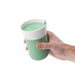 Image 2 of Leo 11.16oz Porcelain Travel Mug, Green, Set of 2