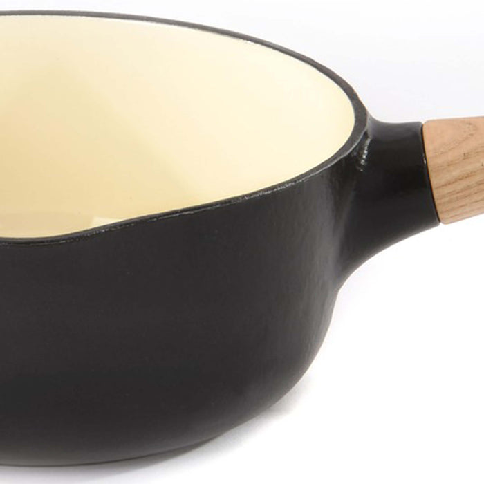 Image 5 of Ron 4pc Cast Iron Cookware Set, Black