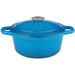 Image 11 of Neo 5Pc Cast Iron Cookware Set, Blue