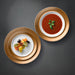 Image 3 of Gem 40pc Dinnerware & Flatware Set, White & Gold