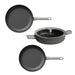 Image 1 of Leo 4Pc Nonstick Cookware Fry & Saute Set, Gray