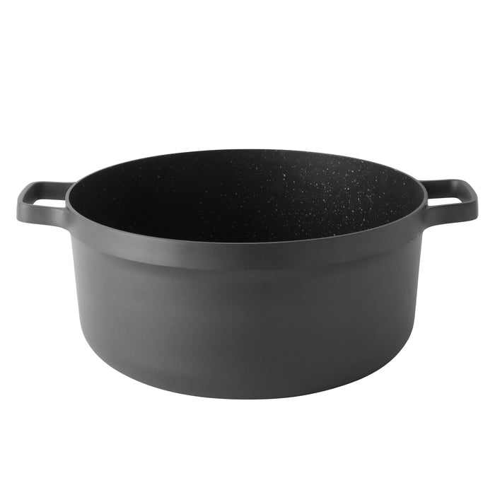 Image 8 of GEM 12Pc Nonstick Cookware Set, Black
