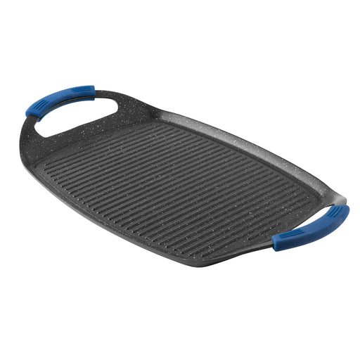 Image 1 of Nonstick Aluminum Teppanyaki Grill Plate, 18.5" x 11.4"