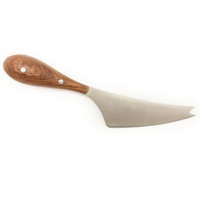 Image 3 of Bamboo 3Pc Two-toned Cutting Board and Aaron Probyn Cheese Knives Set