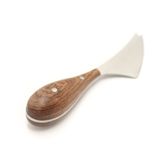 Image 4 of Bamboo 3Pc Two-toned Cutting Board and Aaron Probyn Cheese Knives Set