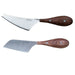 Image 5 of Bamboo 3Pc Round Board and Aaron Probyn Cheese Knives Set