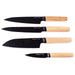 Shopberghoff Ron 4Pc Knife Set with Ash Wood Natural Handle Image1