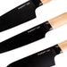 Shopberghoff Ron 4Pc Knife Set with Ash Wood Natural Handle Image3