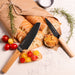 Shopberghoff Ron 4Pc Knife Set with Ash Wood Natural Handle Image4