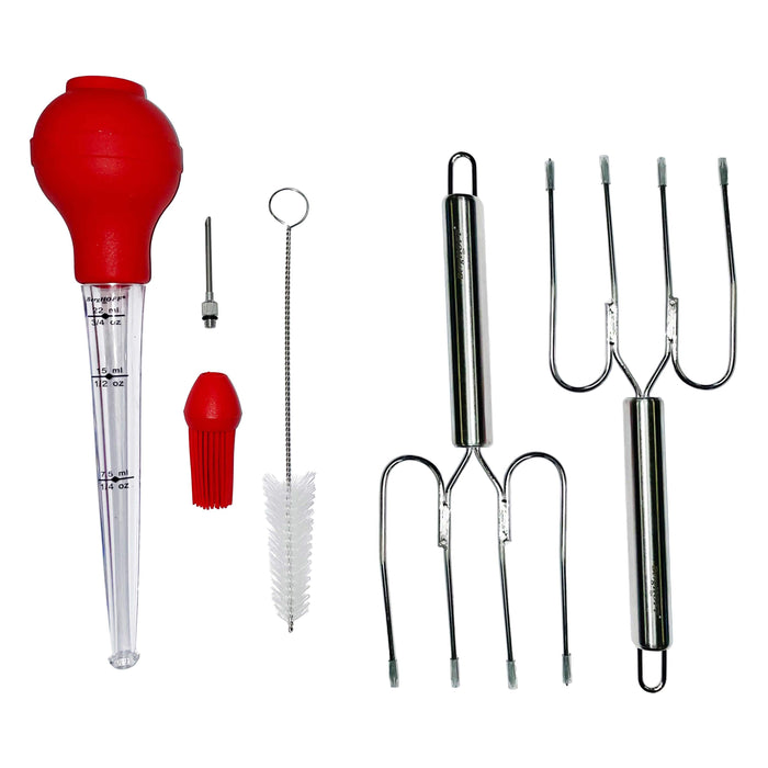 Image 1 of 7Pcs Turkey Baster Set