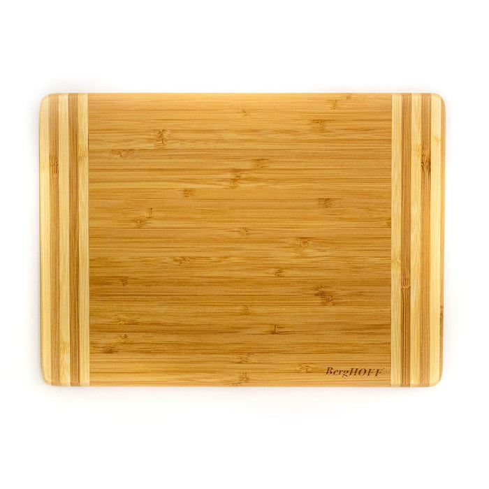 Image 2 of Bamboo Rectangular Cutting Board, Striped, 10.6x7.7x0.6"