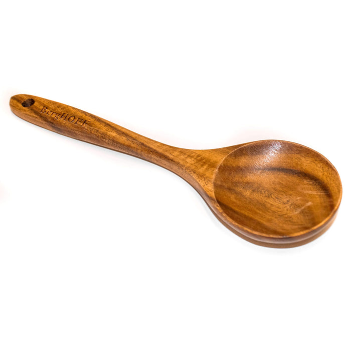Image 4 of Acacia 3Pc Utensil Set,  Spatula, Spoon & Ladle