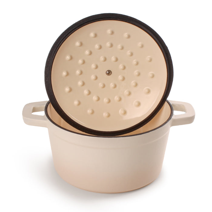 Image 6 of Neo Cast Iron 3Pc Cookware Set, Meringue
