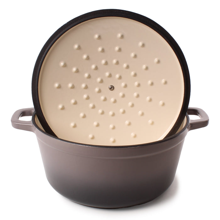 Image 4 of Neo Cast Iron 3Pc Cookware Set, Oyster