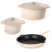 Image 1 of Neo 5Pc Cast Iron Cookware Set, Meringue
