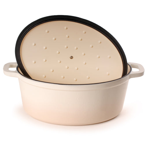 Image 2 of Neo 5Pc Cast Iron Cookware Set, Meringue