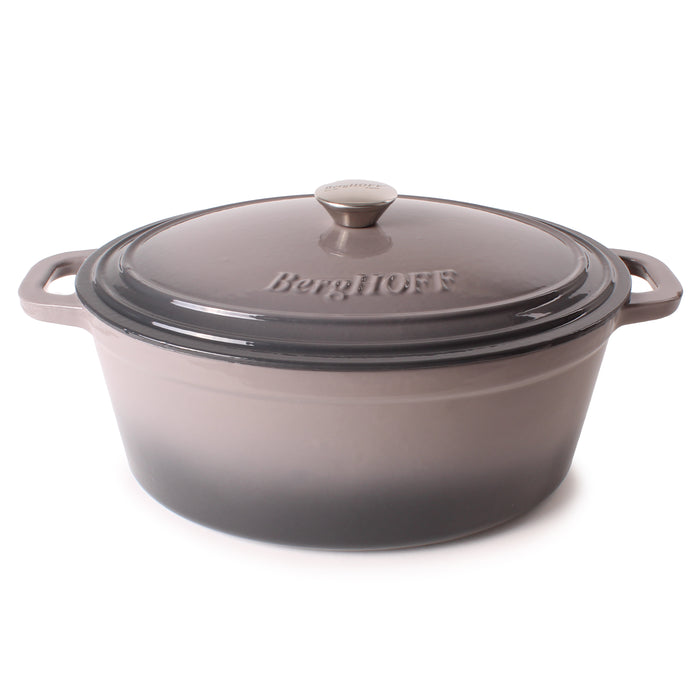 Image 2 of Neo 5Pc Cast Iron Cookware Set, Oyster