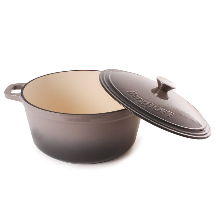 Image 7 of Neo 5Pc Cast Iron Cookware Set, Oyster