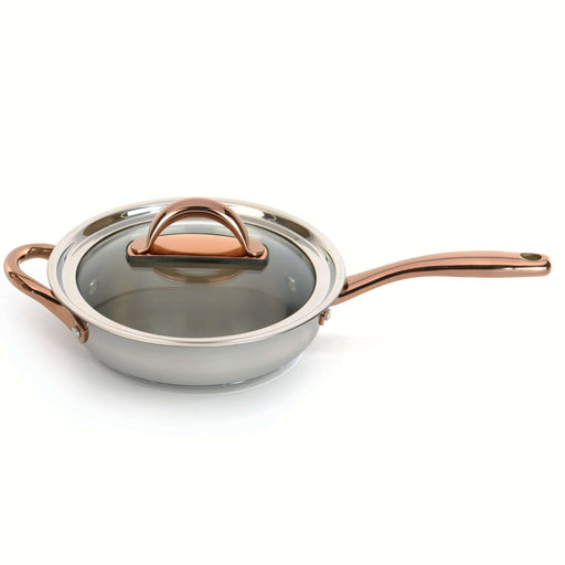 Image 2 of Ouro Gold 4pc Starter Cookware Set with Glass Lids