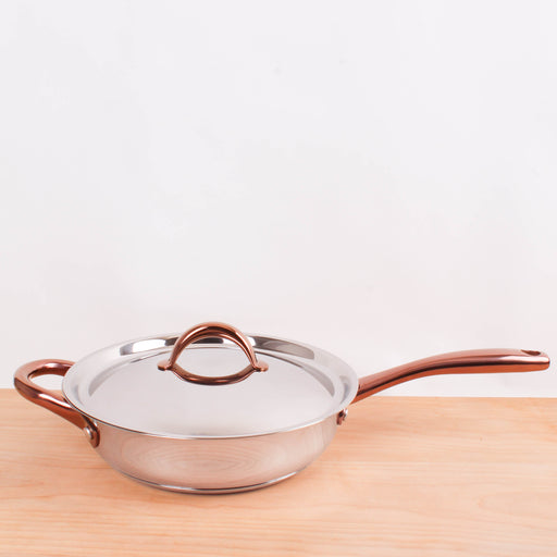 Image 2 of Ouro Gold 4pc Starter Cookware Set with Stainless Steel Lids