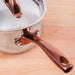 Image 5 of Ouro Gold 4pc Starter Cookware Set with Stainless Steel Lids