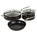 Image 1 of Shopberghoff Essentials 5Pc Non-stick Hard Anodized Cookware Starter Set, Black