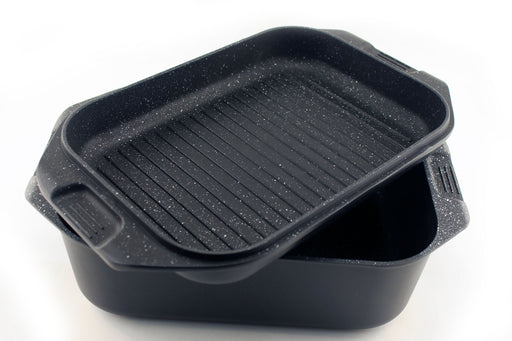 Image 2 of Double Roasting Pan  17"x8.6"