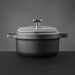 Image 5 of GEM 9Pc Nonstick Cookware Set, Black