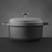 Image 4 of GEM 5Pc Nonstick Cookware Set, Black