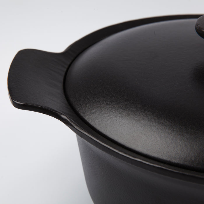 Image 3 of Shopberghoff Ron 10" Cast Iron Covered Dutch Oven 4.4qt, Black