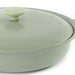 Image 4 of Shopberghoff Ron 11" Cast Iron Covered Deep Skillet 3.5qt, Green